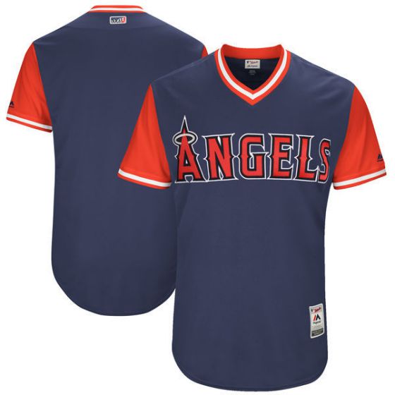 Men Los Angeles Angels Blnak BlueNew Rush Limited MLB Jerseys->cleveland cavaliers->NBA Jersey